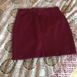 Stretchy Pencil Skirt (raspberry)